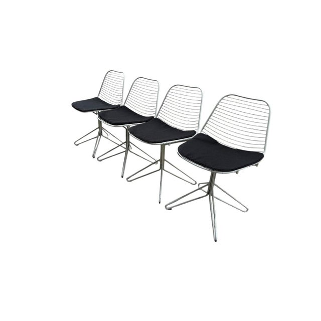 Wire Dining Chair by Henrik Pedersen for Houe DM Sketch, Set of 4 For Sale - Image 16 of 18