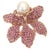Bochic "Orient" Vintage Rodorite & Pearl Cocktail Ring Set In 18K Gold & Silver For Sale - Image 15 of 18