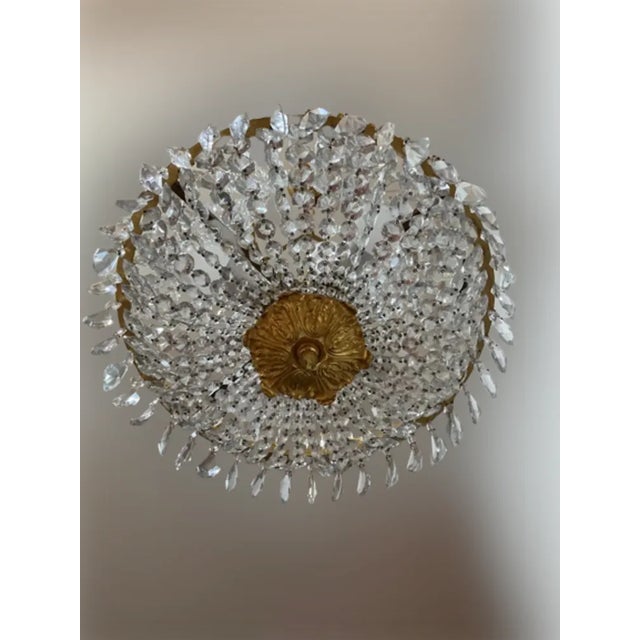 1960s French Empire Chandelier, 1960s For Sale - Image 5 of 6