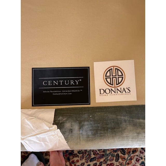 Pair of Century Furniture Club Chairs For Sale - Image 9 of 9