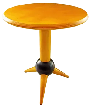 French Sputnik Side Table, 1960s