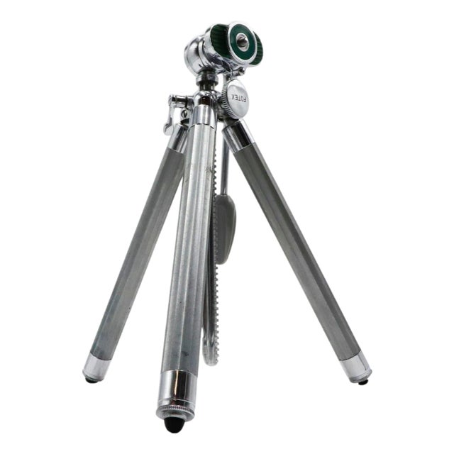 Fotex Mini Tripod with Case, Vintage 1960s For Sale