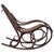 Midcentury Rattan Rocking Chair in the Thonet Style For Sale - Image 10 of 10