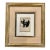 Mid 20th Century Harold W. Hogan Artist’s Proof Etching | Signed Original Figurative Print, Custom Framed For Sale