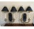 Pair Chapman 1991 Solid Brass Neoclassical Ebony Lions Head Wall Sconces For Sale - Image 13 of 13