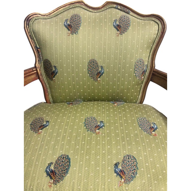 Pair of Louis Vx Style Armchairs For Sale In New York - Image 6 of 7