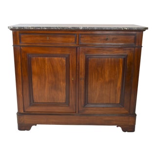 19th Century French Mahogany Louis Philippe Buffet For Sale