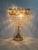 Brass, Metal and Lead Crystal Table Lamp, 1970s For Sale - Image 16 of 17