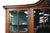 Brown Late 19th Century French Oak Display Cabinet With Ribbon & Garland Glazing For Sale - Image 8 of 9