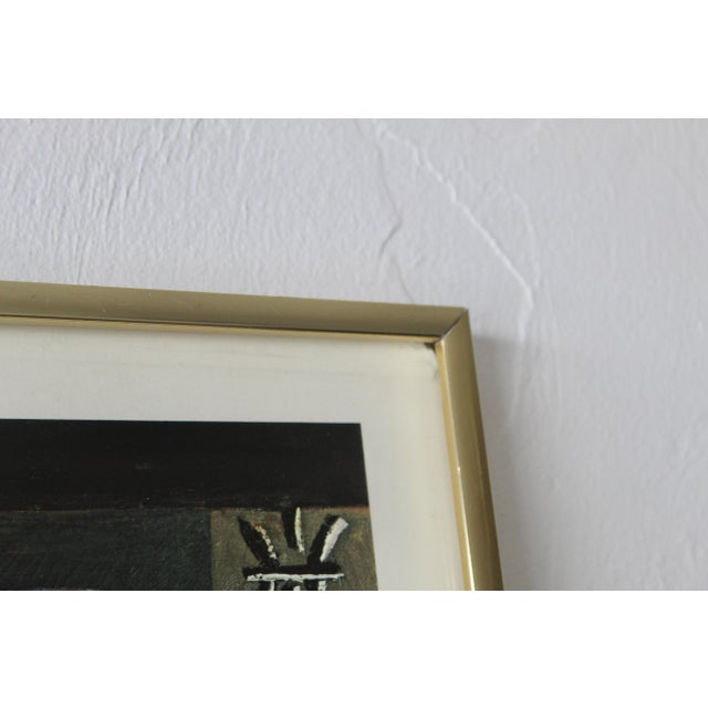 Pablo Picasso Retrospective 1980 Moma New York Vintage Framed Poster For Sale - Image 9 of 13