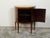 Italian Neoclassical 18th Century Walnut Demilune Cabinet with Marquetry Décor For Sale In Atlanta - Image 6 of 12