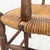 Brown French Wood Oak and Straw Chair with Armrests Decorations, 1890s For Sale - Image 8 of 18