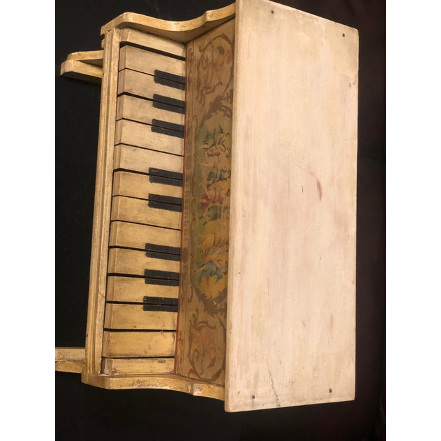 1900 - 1909 Early 1900s Antique Schoenhut Upright Toy Piano With Dancing Muses Lithograph For Sale - Image 5 of 12