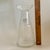 Vintage Italian Clear Glass Decanter by Profiles – Ribbed Minimalist Barware For Sale In Miami - Image 6 of 7