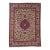 Signed Antique Persian Mashhad Rug, 08'00 X 11'02 For Sale