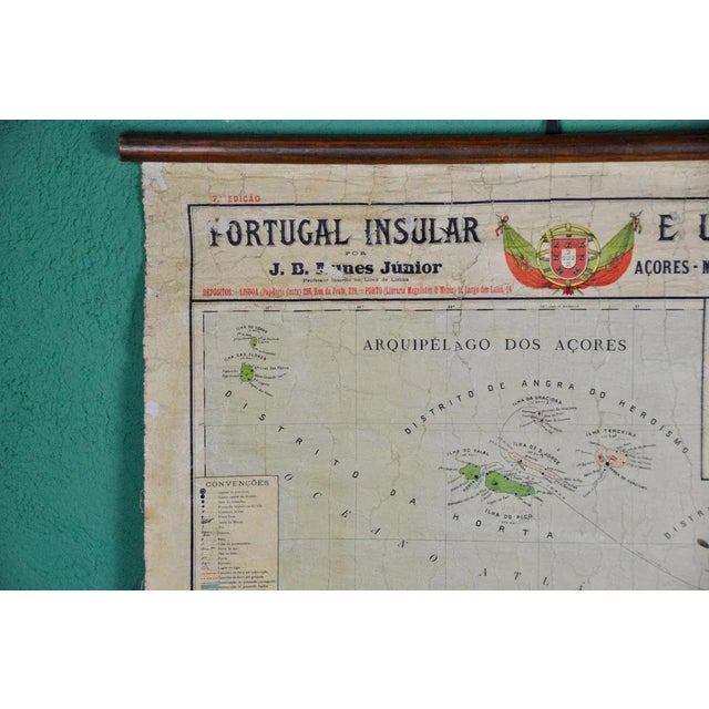 Map of Portugal and Overseas, 1960s For Sale - Image 13 of 16