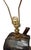 Brown Vintage Pirates Caribbean Table Lamp Flintlock Block Tackle Pulley Nautical Maritime For Sale - Image 8 of 17