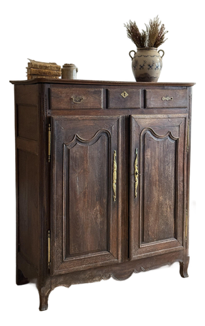 Late 19th c. French Oak Cabinet/Sideboard