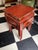 Late 19th Century Rustic Red Chinese Side Table For Sale - Image 5 of 7