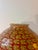 Animal Skin Antique Hand Painted Camel Bladder Lamp Shade Diffuser Folk Art c.1900 For Sale - Image 7 of 8