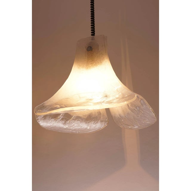 Murano Glass Hanging Lamp from Kalmar For Sale - Image 9 of 11