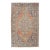 Vintage Turkish Oushak Rug With Soft Orange Field With Medallion For Sale