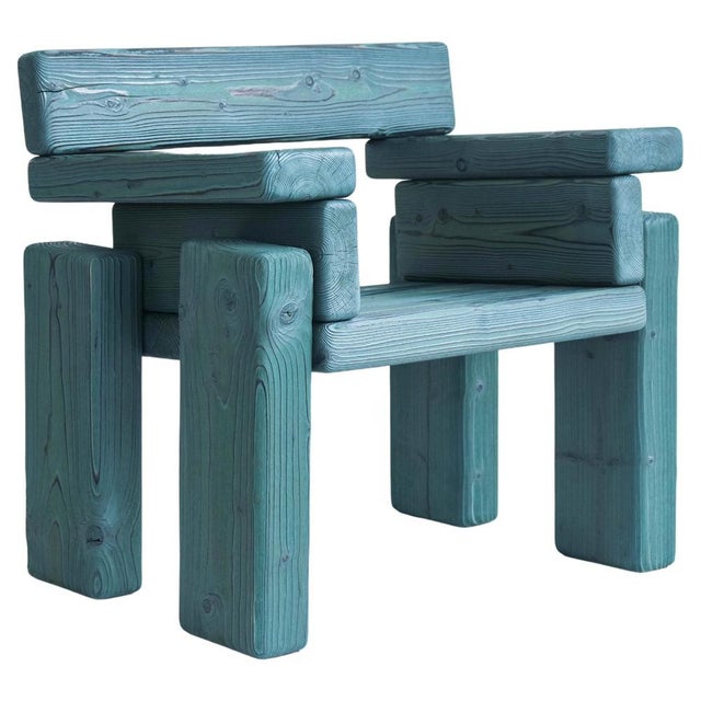 Timber Armchair by Onno Adriaanse For Sale - Image 16 of 16