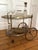 Neoclassical Brass Serving Trolley, 1960s For Sale - Image 4 of 11