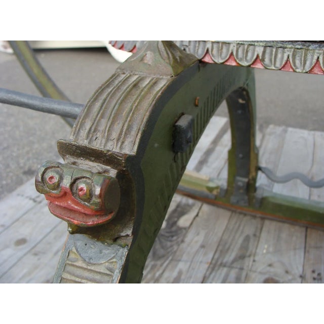 Antique Iron Sled For Sale - Image 18 of 18