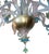 Italian Murano Glass Multi-Color Floral Chandelier For Sale - Image 11 of 11