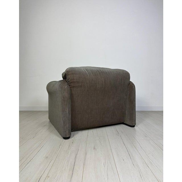 1970s Vintage Maralunga Lounge Chair by Vico Magistretti for Cassina, 1970s For Sale - Image 5 of 7
