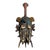 Vintage Senufo Hornbill Two-Faced Mask For Sale