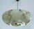 Metal Art Deco Pendant Light in Marble Glass, 1930s For Sale - Image 7 of 18