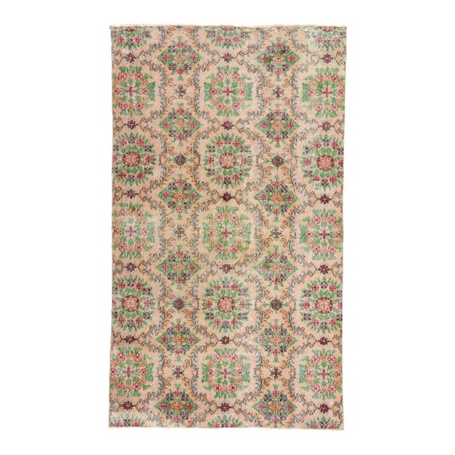 Vintage Turkish Sivas Rug - 05'00 x 06'07 For Sale