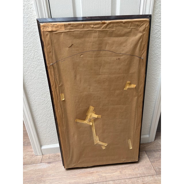 Midcentury Male Nude Torso Large Framed Oil Painting by Richard Caldwell Brewer 1960s For Sale In Sacramento - Image 6 of 12