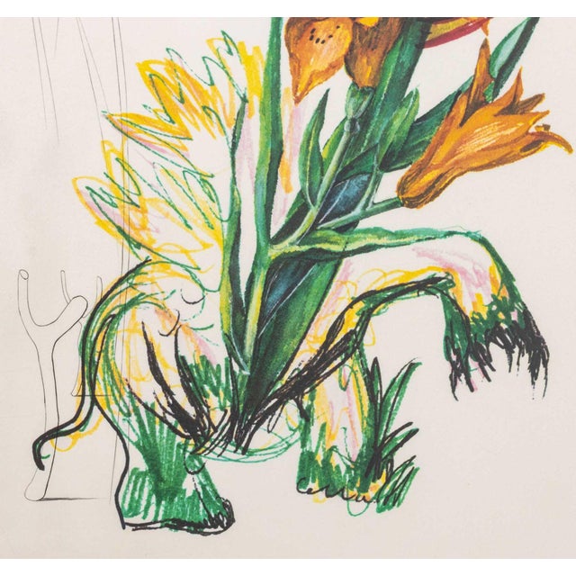 Salvador Dalí Salvador Dali "Daylily (Elephant)" Etching, 1972 For Sale - Image 4 of 13