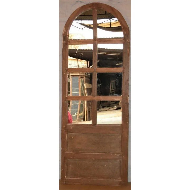 Our Arched floor mirror has an eight pained mirror top. Features clean lines, raised wood panels and a gentle sweeping...