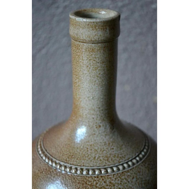 Brutalist Sandstone Vase by Paul Langeron for Pont De Vernes, France, 1960s For Sale - Image 3 of 9