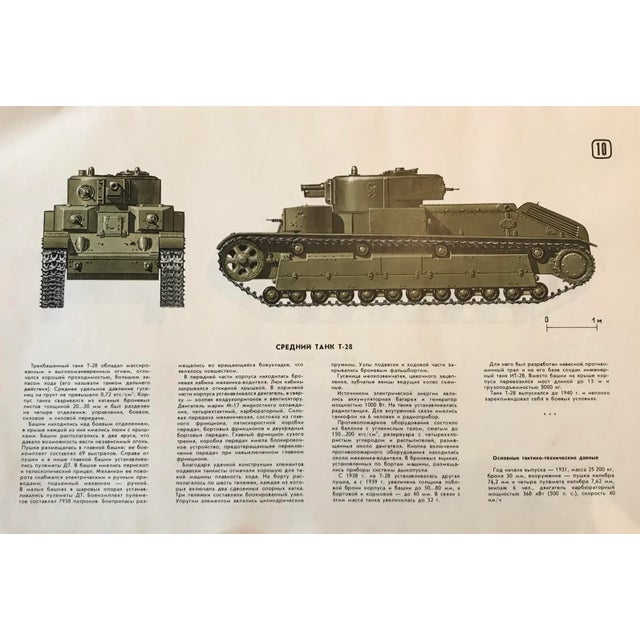 1987 Russian Armored Tank Portfolio, 32 Sheets For Sale - Image 6 of 8