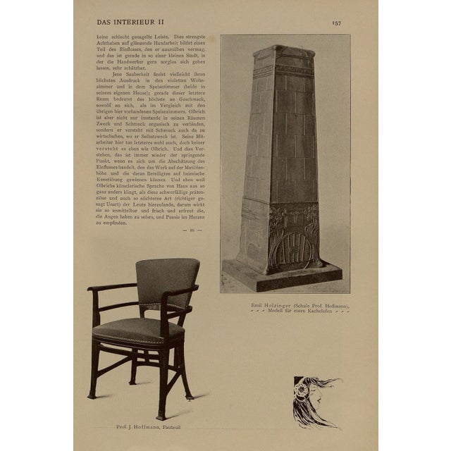 Metal Art Nouveau Dining Chairs from Prof. Josef Hoffmann / Robert Fix, Vienna, Austria, 1900s, Set of 3 For Sale - Image 7 of 18