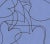 One of the 1 Line Minimalist Series. Each drawing uses only a single line to create these simple, yet dynamic,...