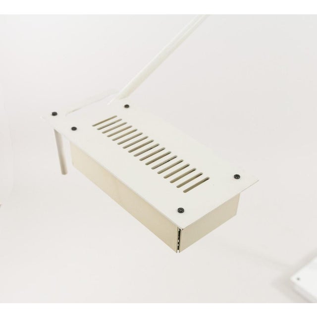 Metal White Samurai Floor Lamp by Shigeaki Asahara for Stilnovo, 1970s For Sale - Image 7 of 10