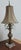 1990s Fine Art Lamps Gold Gilt Mercury Glass Italian Regency Column table Lamp Shade B For Sale In Philadelphia - Image 6 of 8