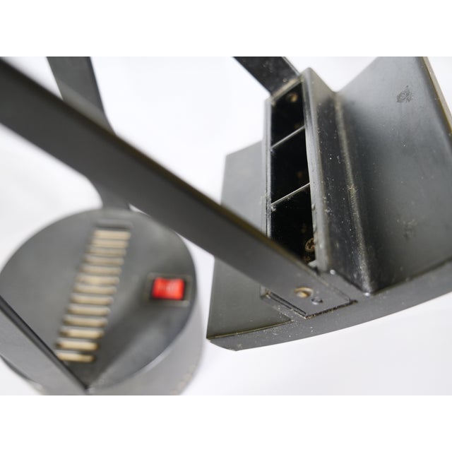 Black Metal Table Lamp by Richard Sapper for Artemide For Sale - Image 8 of 13