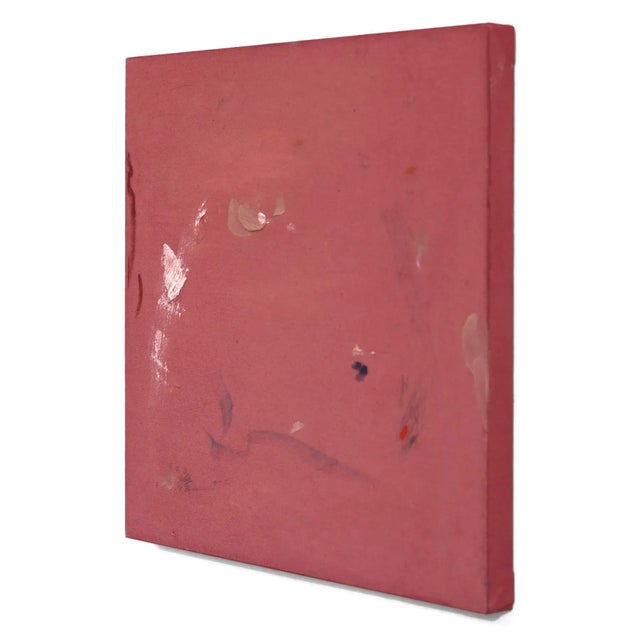 I Prefer the Lights Off - Abstract Dusty Rose Tone Textural Painting on Canvas Original Artwork by Taylour Martin For Sale In Los Angeles - Image 6 of 9