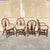 Vintage Hollywood Regency Bentwood Rattan Fan Back Dining Chairs - Set of 4 For Sale - Image 12 of 12