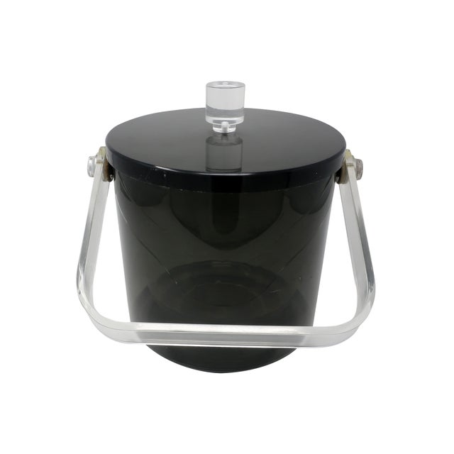 Smoked Acrylic Ice Bucket Chairish