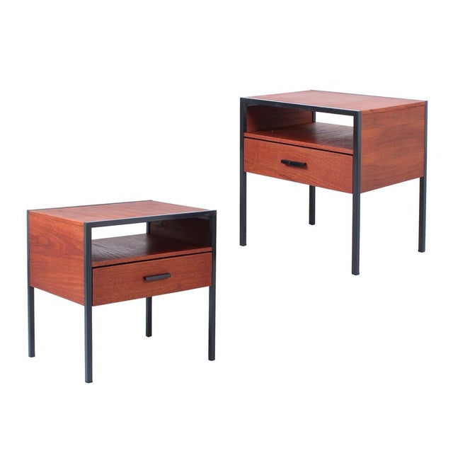 Modern Carelle Teak Nightstands by Auping, 1960s, Set of 2 For Sale - Image 16 of 16