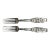 T&e Dickinson Sterling Silver Lily of the Valley Forks, a Pair For Sale