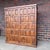 Belgian Brutalist Oak Cabinet W/ Wrought Iron Hinges – Paneled Doors, 62.75”h For Sale - Image 4 of 11